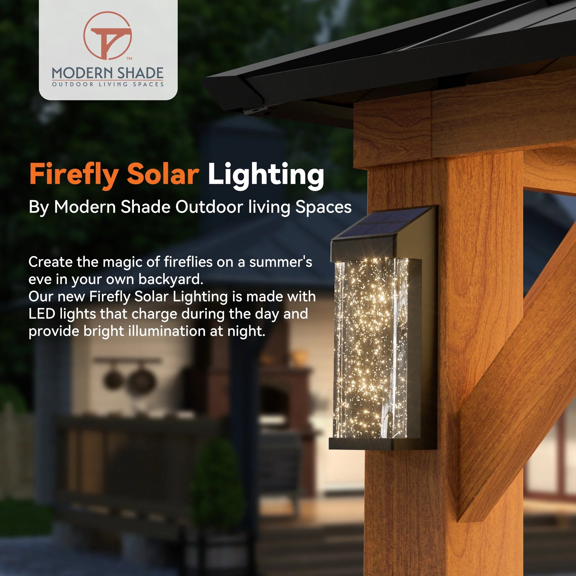 Modern Shade 12'x16' Hard Top Gazebo W/ Solar LED light