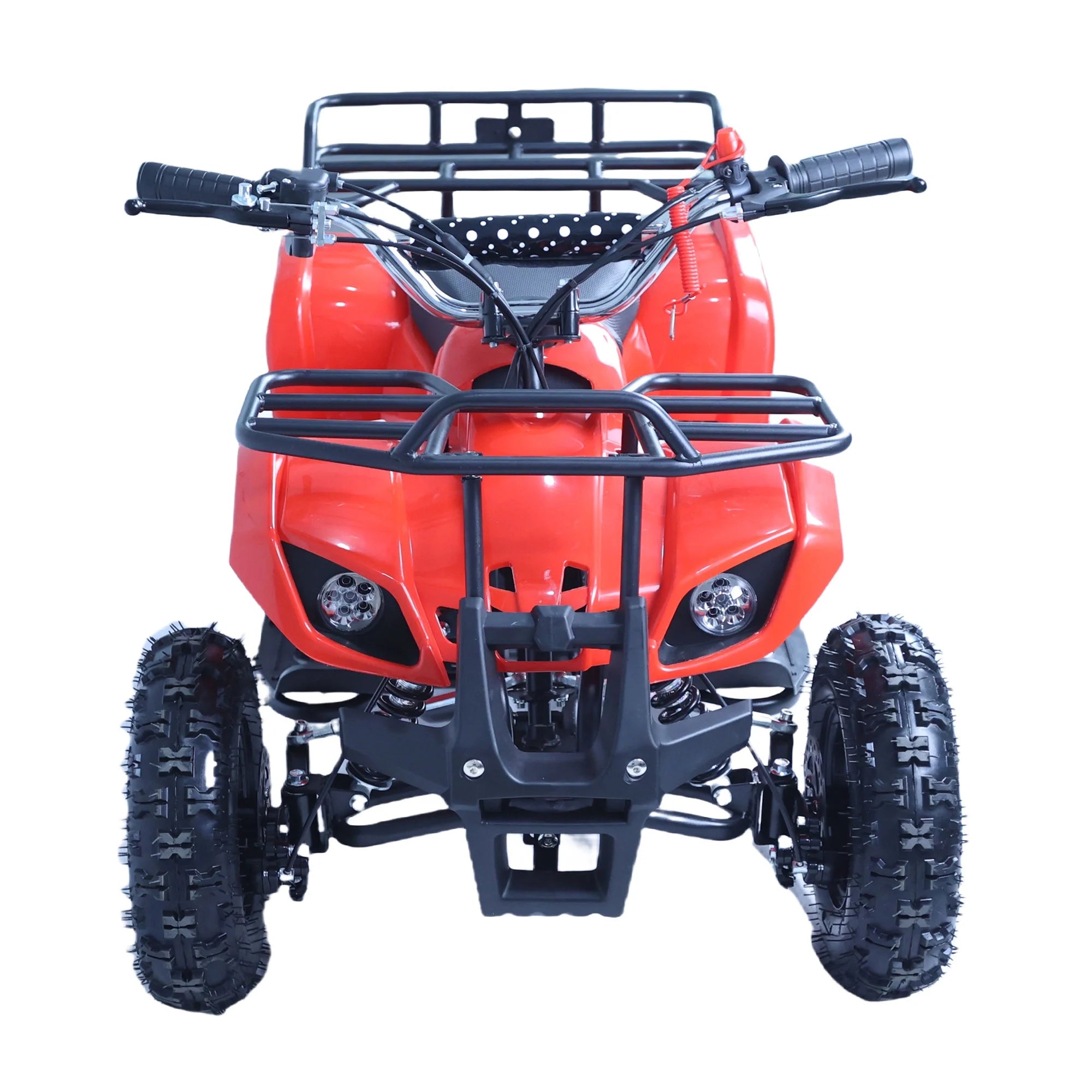 Epicord 49cc Kids ATV, 4-Wheel Off-Road, Single Cylinder, Air-Cooled Gasoline, Red, 1 Unit
