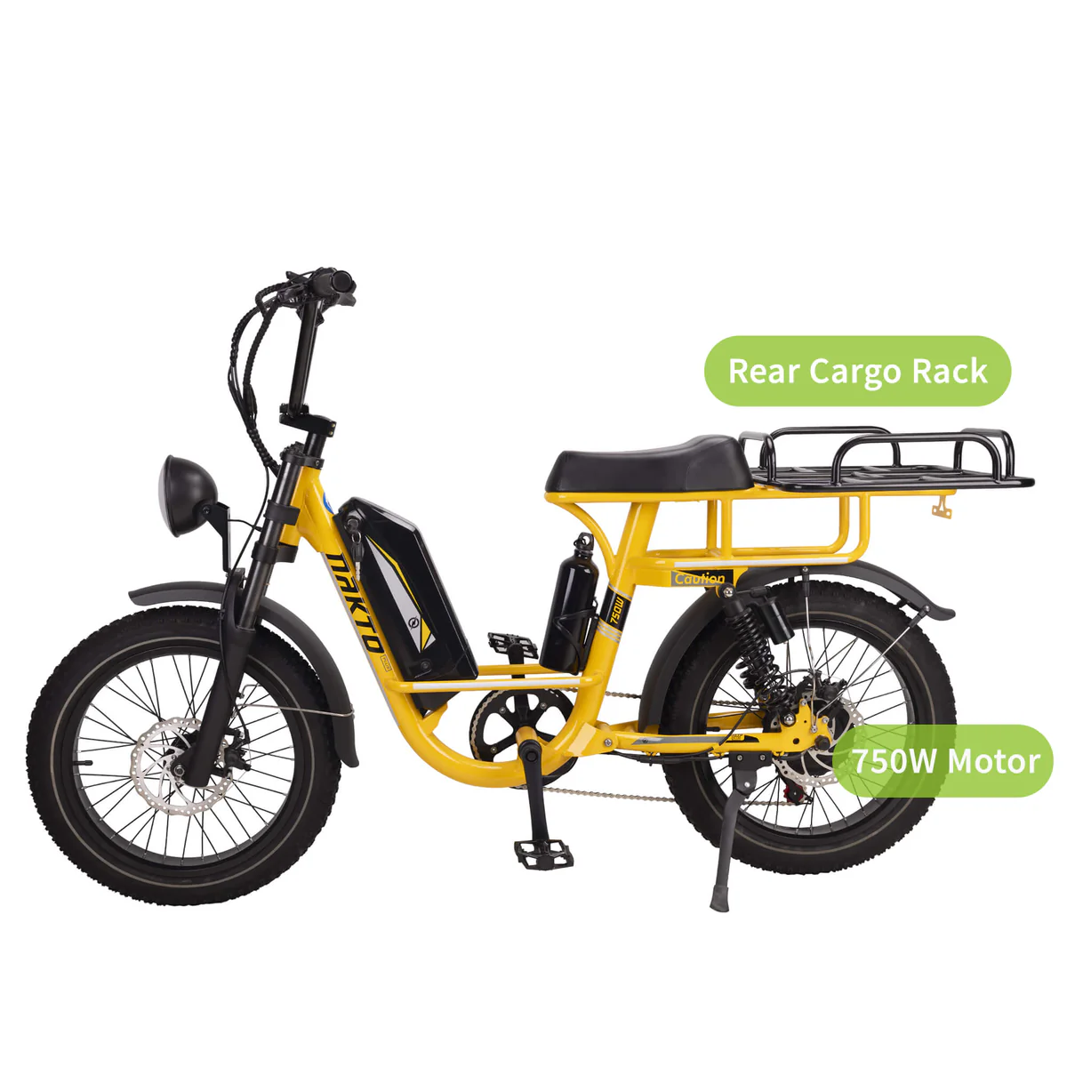 750W Peak Dual Motor Ebike for Adults, Max 50 MPH Fast Electric Mountain Bike, 48V 20AH Up to 60 Miles, Front Rear Turn Signal, Full Suspension 20" Fat Tire E-Bike for Off-Road Commuter