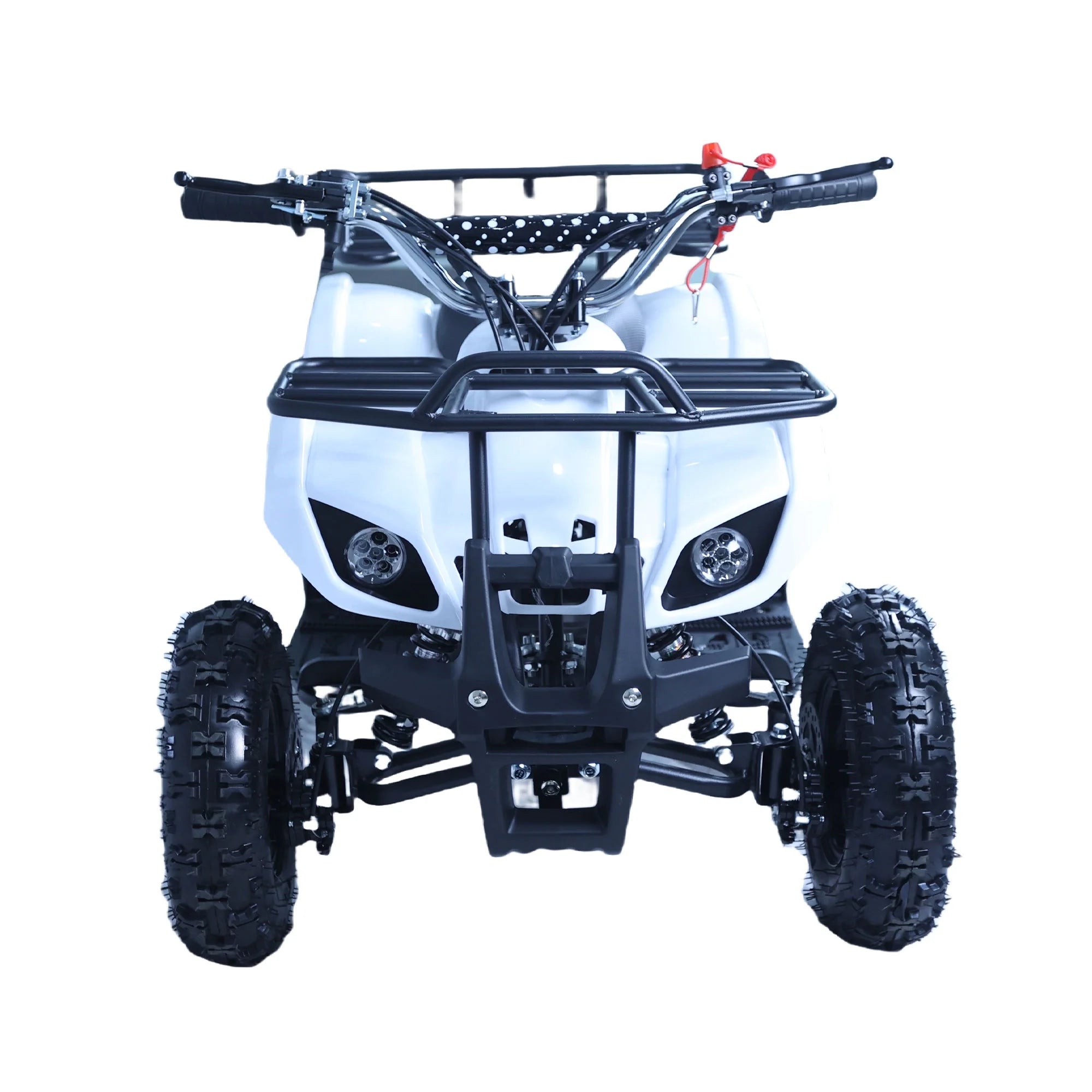 Epicord 49cc Kids ATV, 4-Wheel Off-Road, Single Cylinder, Air-Cooled Gasoline, White, 1 Unit