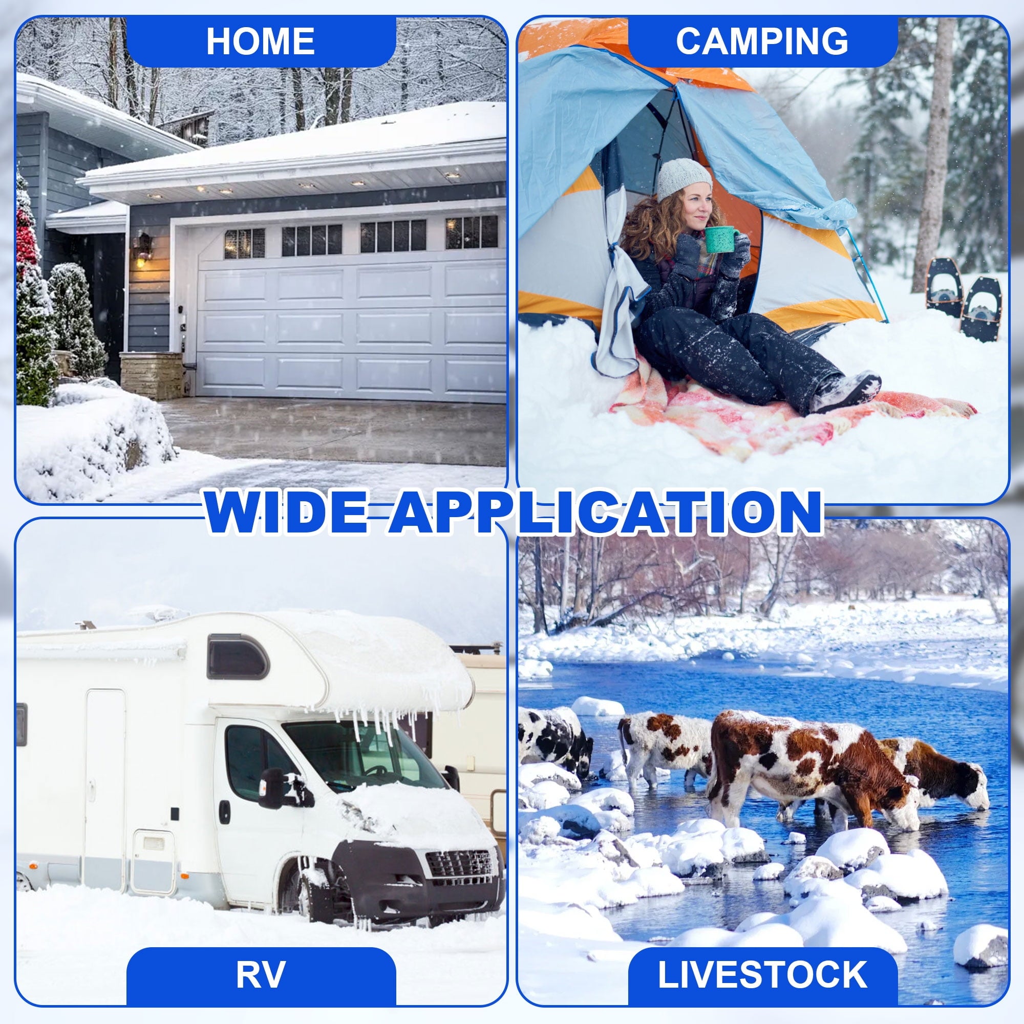 Ktoebyco 25FT Heated Water Hose for RV, Self-Regulating Anti-Freeze Hose -45°F, Lead & BPA Free