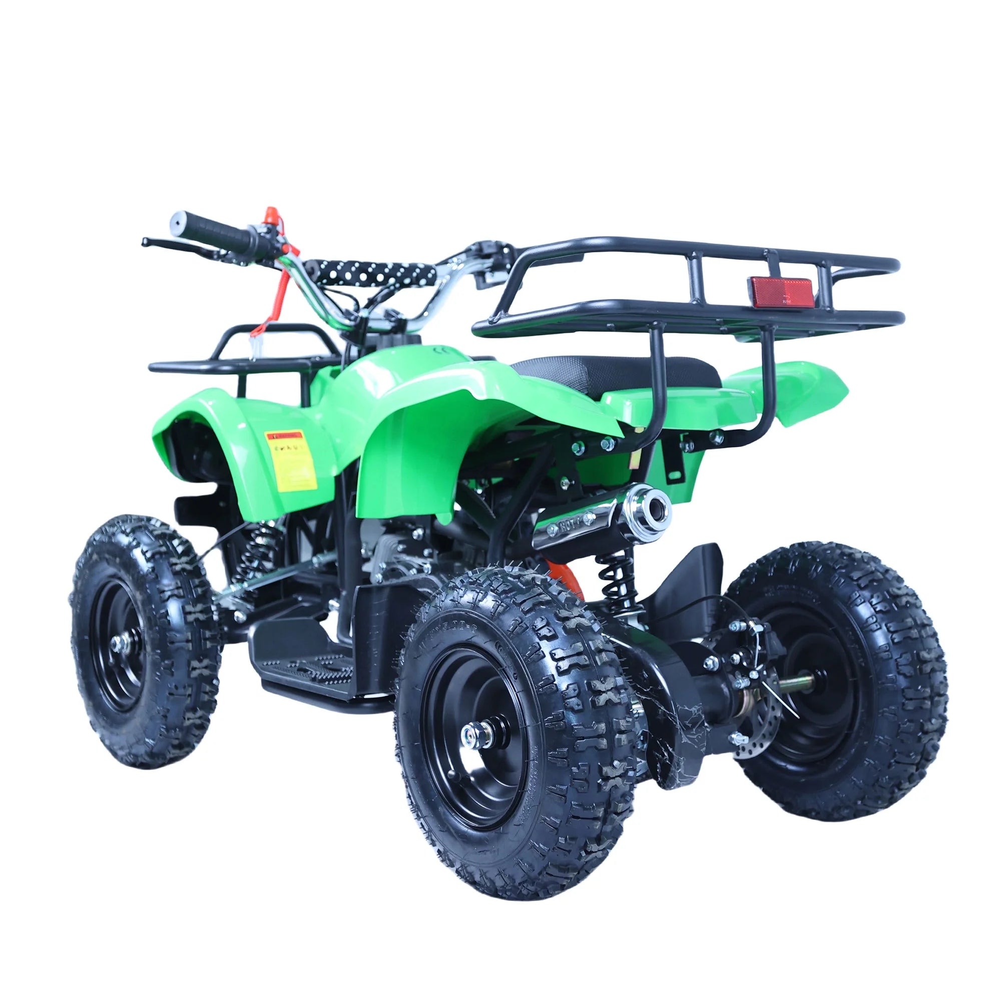Epicord 49cc Kids ATV, 4-Wheel Off-Road, Single Cylinder, Air-Cooled Gasoline, Green, 1 Unit