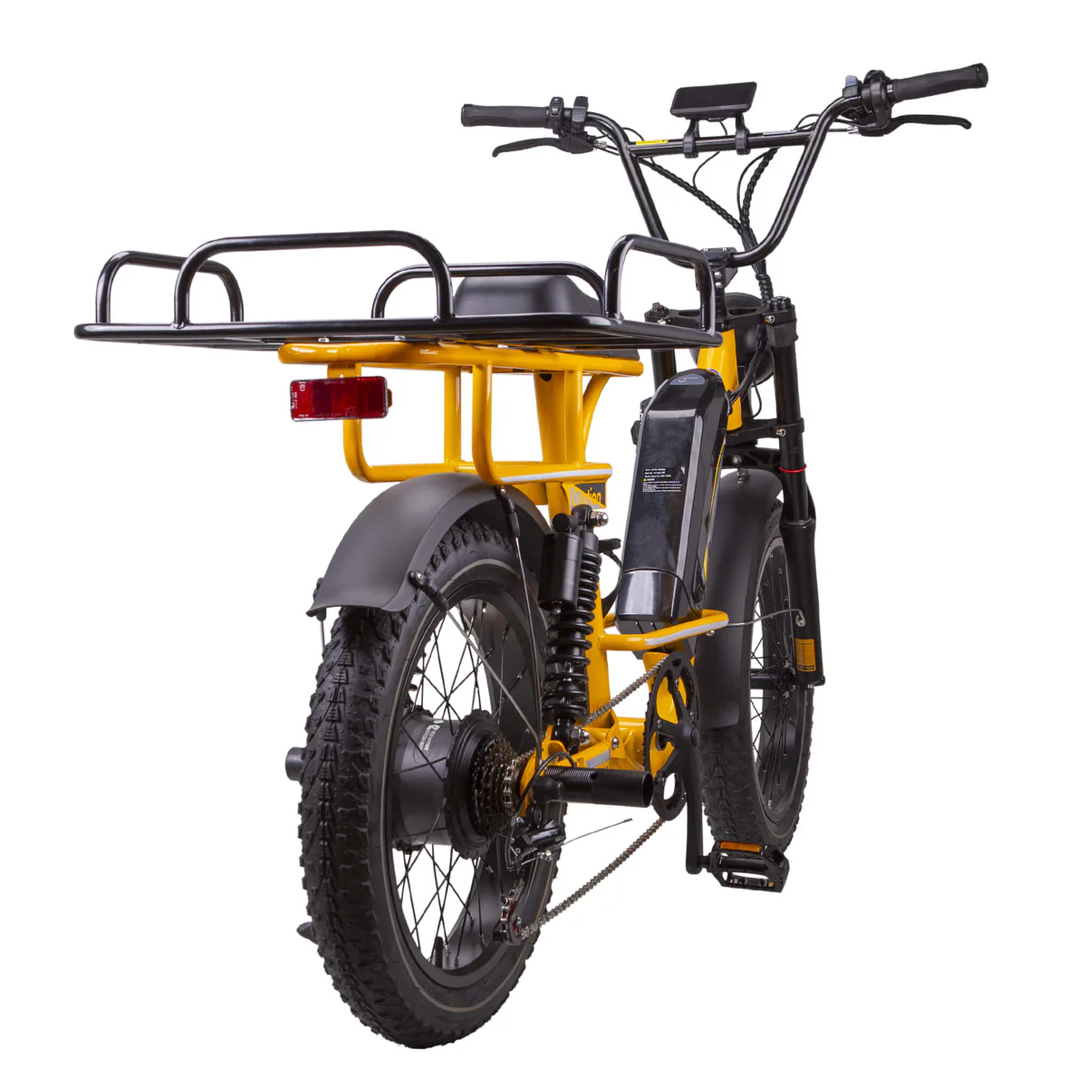 750W Peak Dual Motor Ebike for Adults, Max 50 MPH Fast Electric Mountain Bike, 48V 20AH Up to 60 Miles, Front Rear Turn Signal, Full Suspension 20" Fat Tire E-Bike for Off-Road Commuter