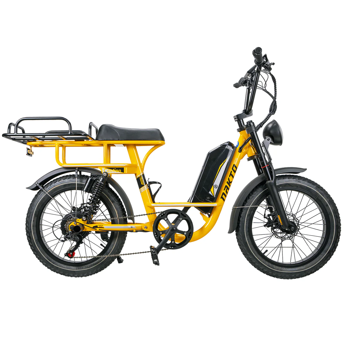 750W Peak Dual Motor Ebike for Adults, Max 50 MPH Fast Electric Mountain Bike, 48V 20AH Up to 60 Miles, Front Rear Turn Signal, Full Suspension 20" Fat Tire E-Bike for Off-Road Commuter