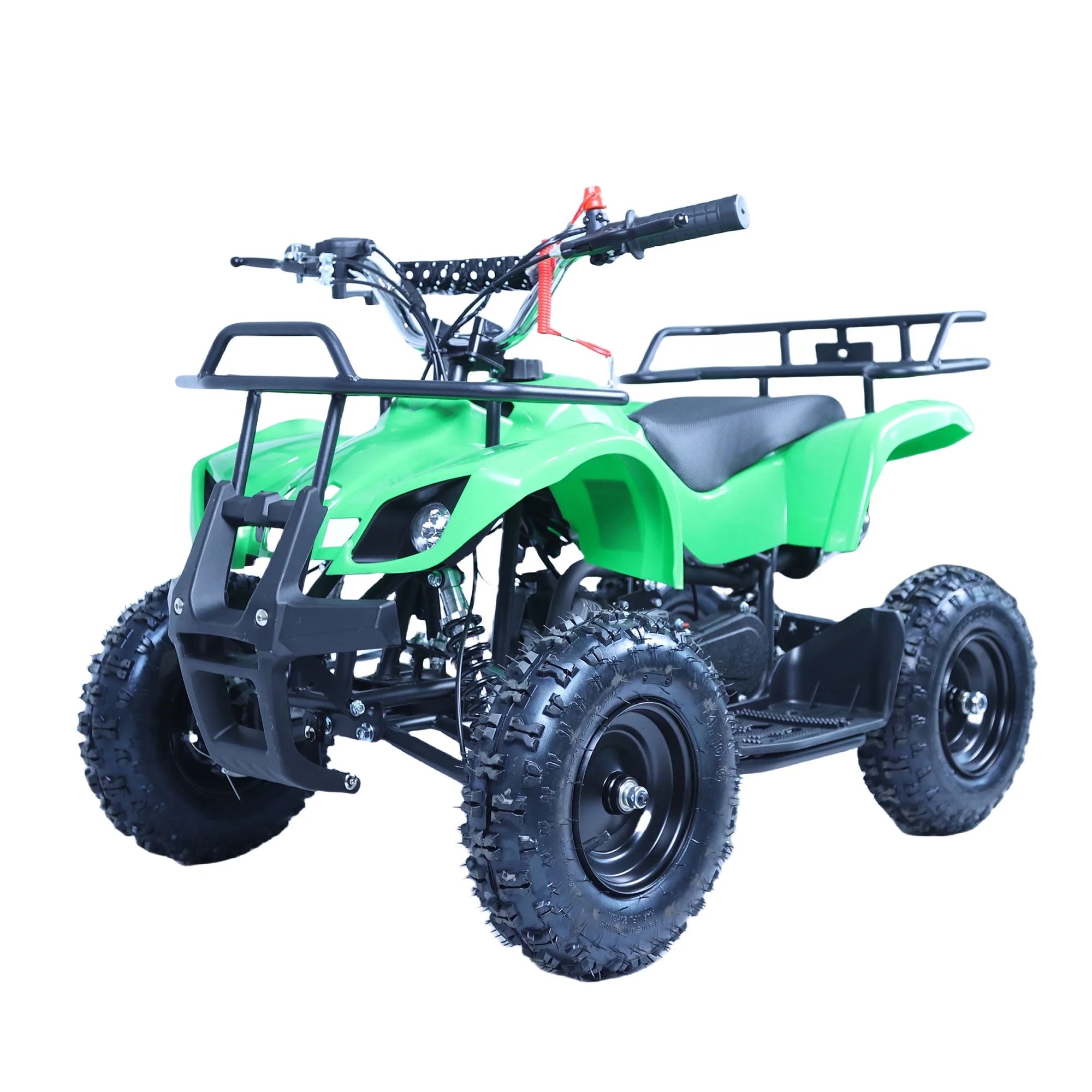 Epicord 49cc Kids ATV, 4-Wheel Off-Road, Single Cylinder, Air-Cooled Gasoline, Green, 1 Unit