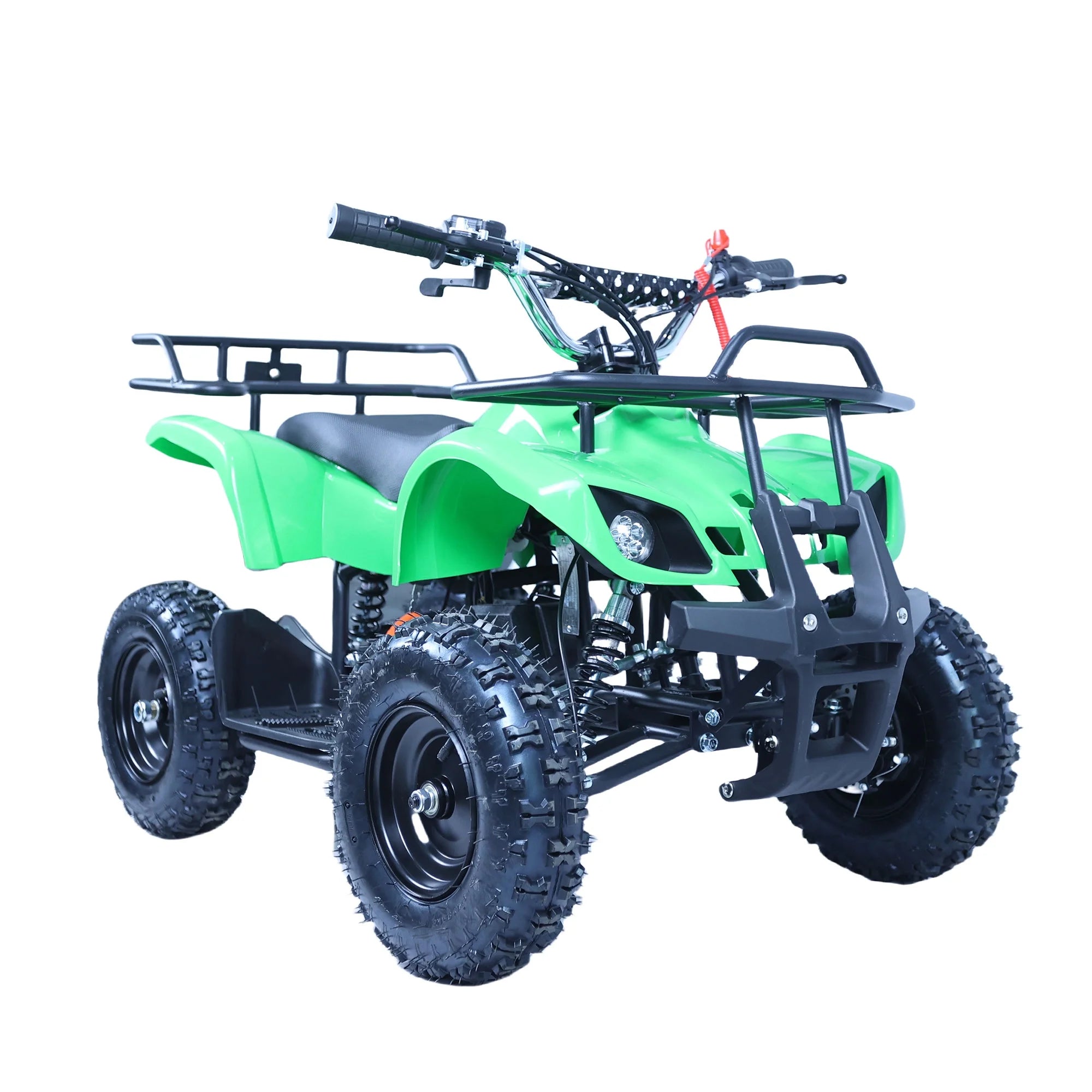 Epicord 49cc Kids ATV, 4-Wheel Off-Road, Single Cylinder, Air-Cooled Gasoline, Green, 1 Unit