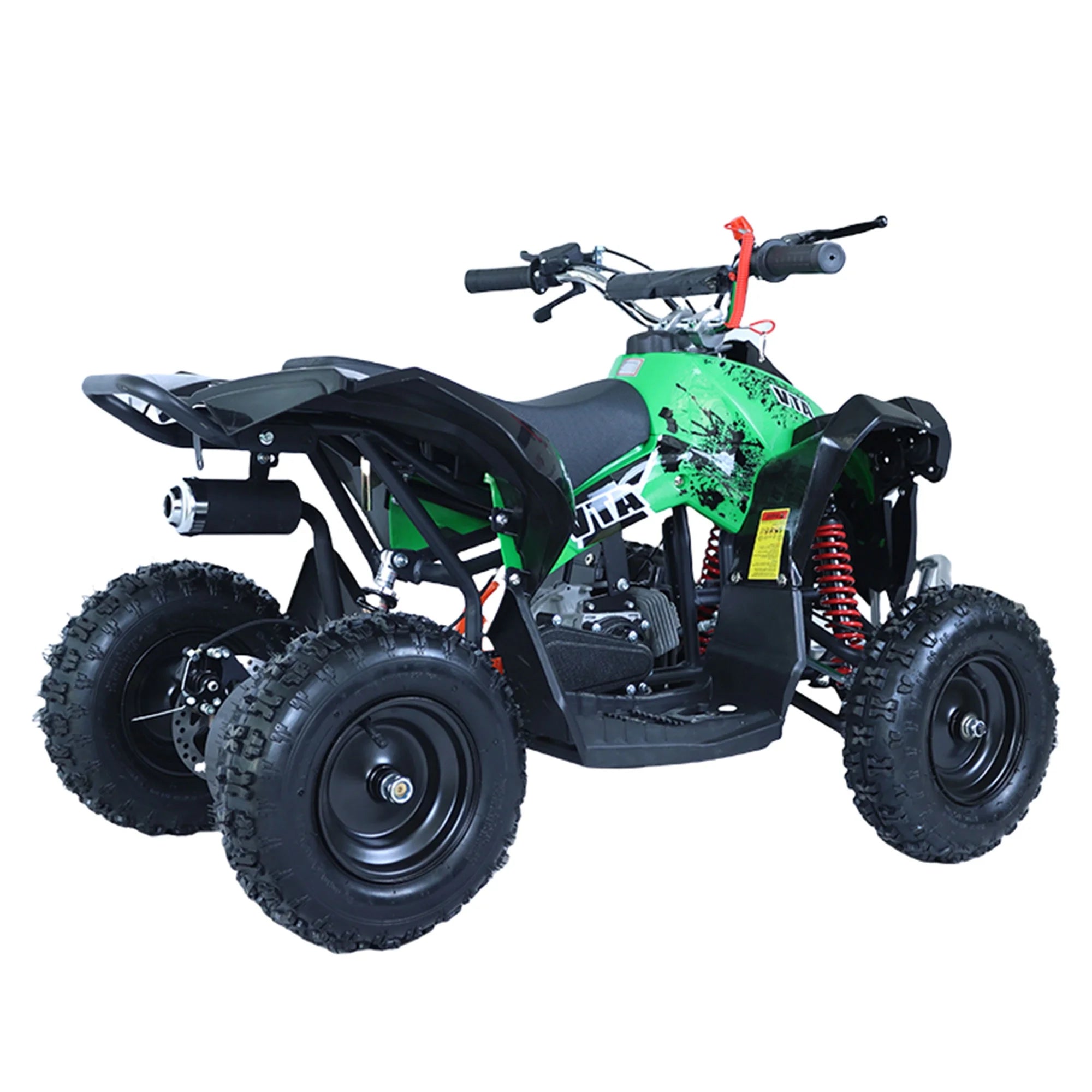 Epicord 49cc Kids ATV, Off-Road, Electric Start, Air-Cooled Gasoline, 1.5L Fuel, Green, 1 Unit