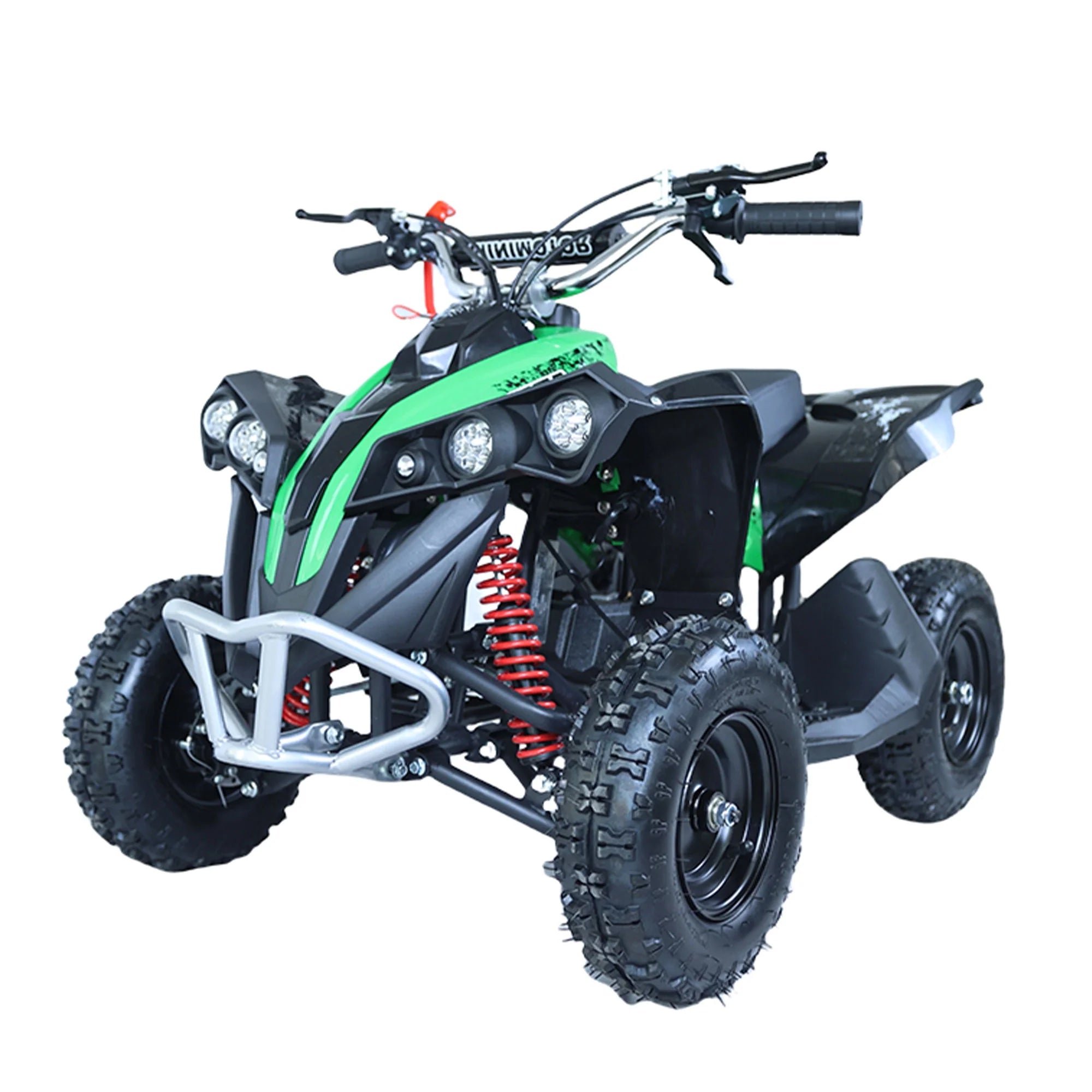 Epicord 49cc Kids ATV, Off-Road, Electric Start, Air-Cooled Gasoline, 1.5L Fuel, Green, 1 Unit
