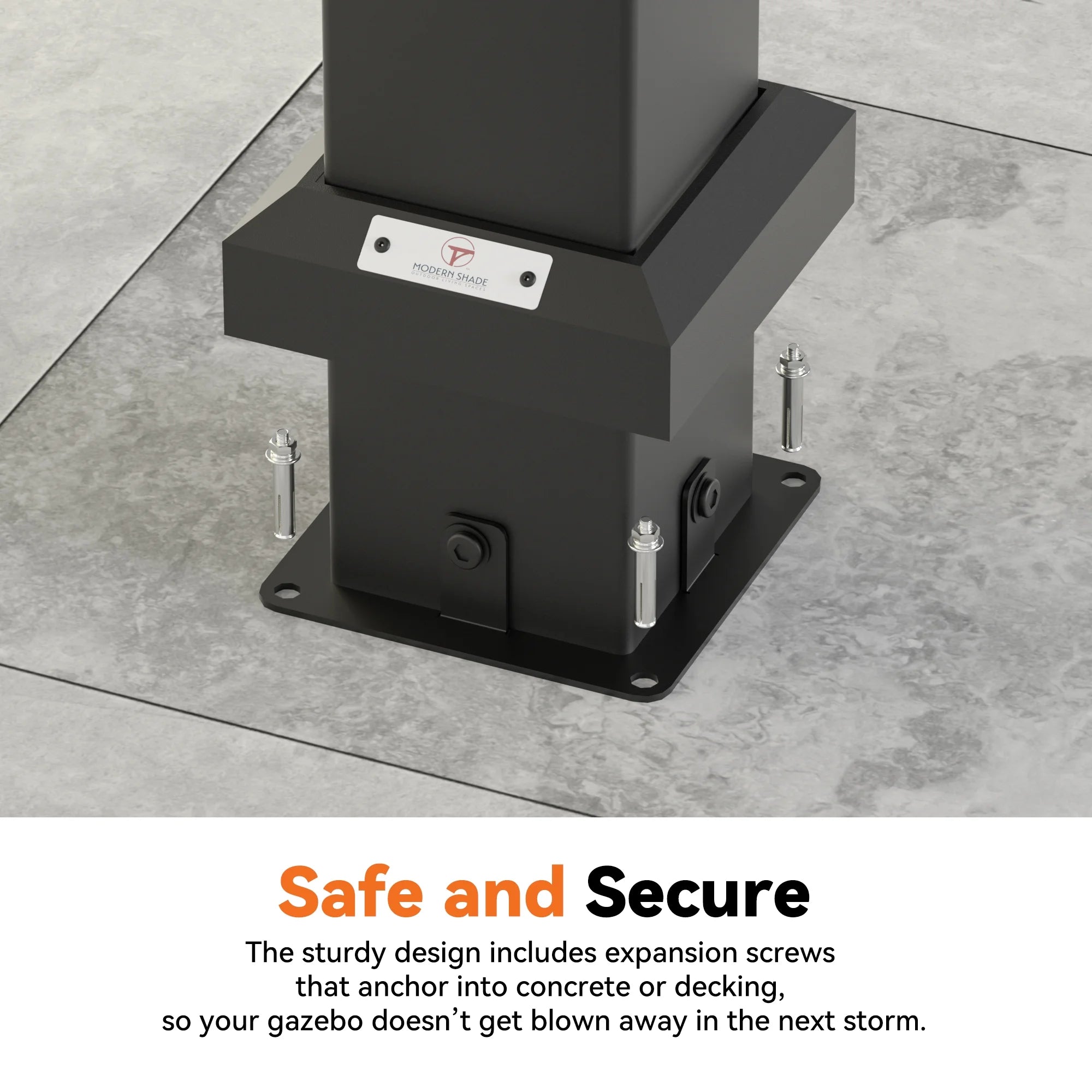 Modern Shade 12'x16' Hard Top Gazebo W/ Solar LED light