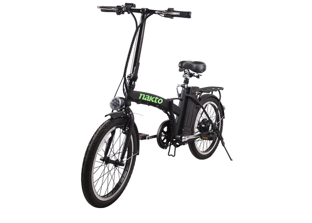 KTOEBYCO Foldable Commuter Electric Bike for Adults 20",Peak 500W,36V 10A,up to 30Miles,20 MPH,Black