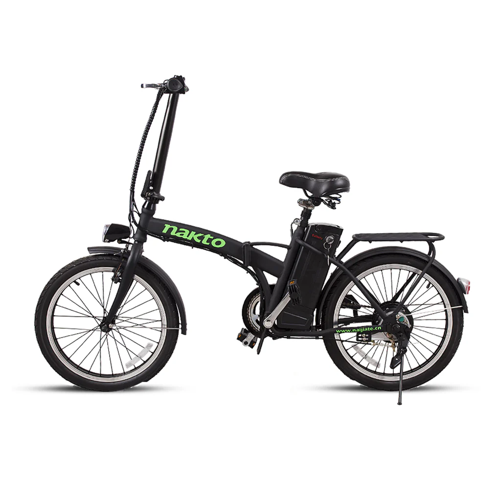 KTOEBYCO Foldable Commuter Electric Bike for Adults 20",Peak 500W,36V 10A,up to 30Miles,20 MPH,Black