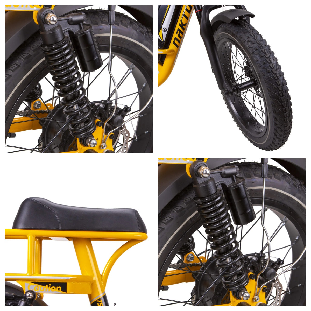 750W Peak Dual Motor Ebike for Adults, Max 50 MPH Fast Electric Mountain Bike, 48V 20AH Up to 60 Miles, Front Rear Turn Signal, Full Suspension 20" Fat Tire E-Bike for Off-Road Commuter