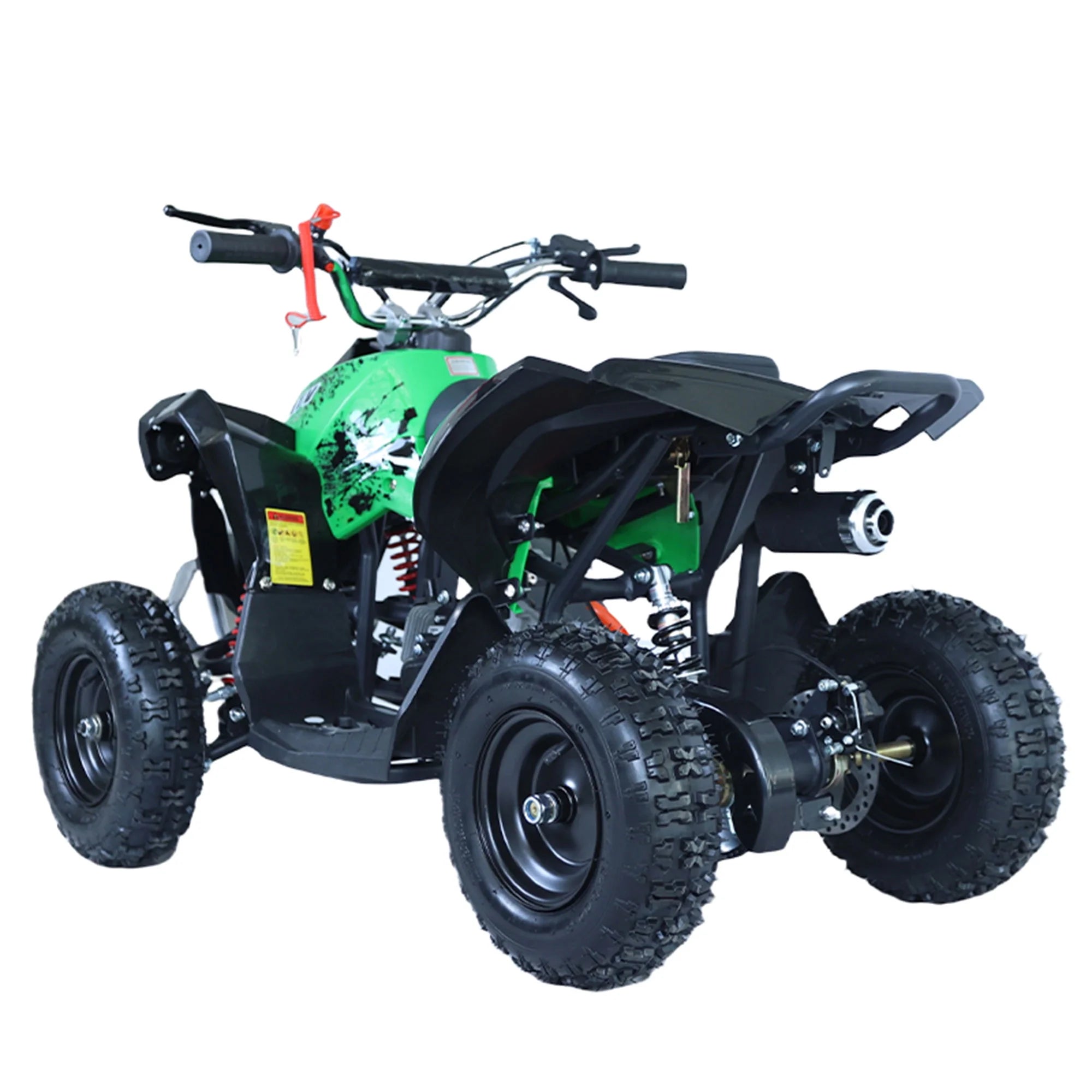 Epicord 49cc Kids ATV, Off-Road, Electric Start, Air-Cooled Gasoline, 1.5L Fuel, Green, 1 Unit