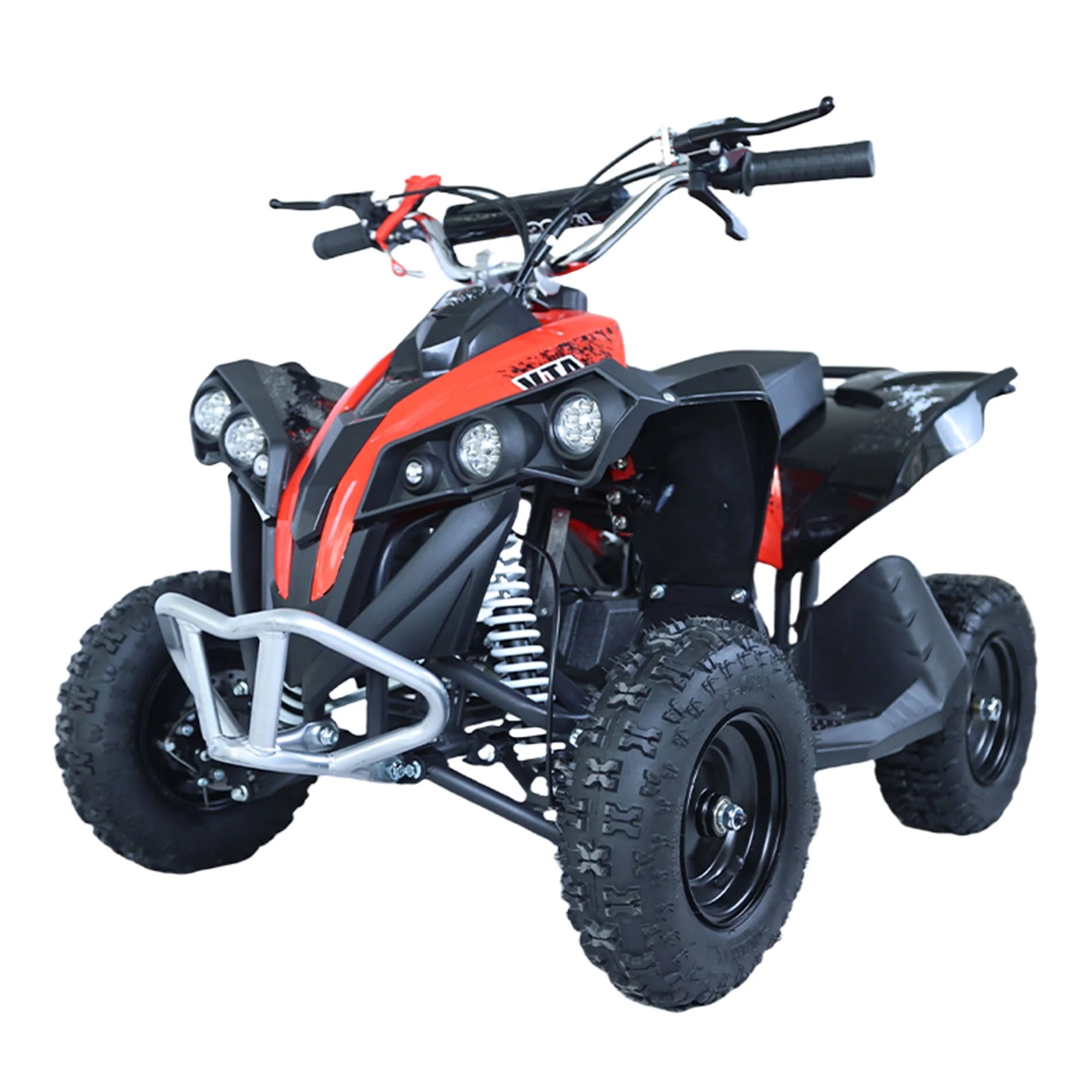 Epicord 49cc ATV for Kids,off Road Kids Electric Start Air-Cooled Gasoline,1.5L Fuel Capacity,Red