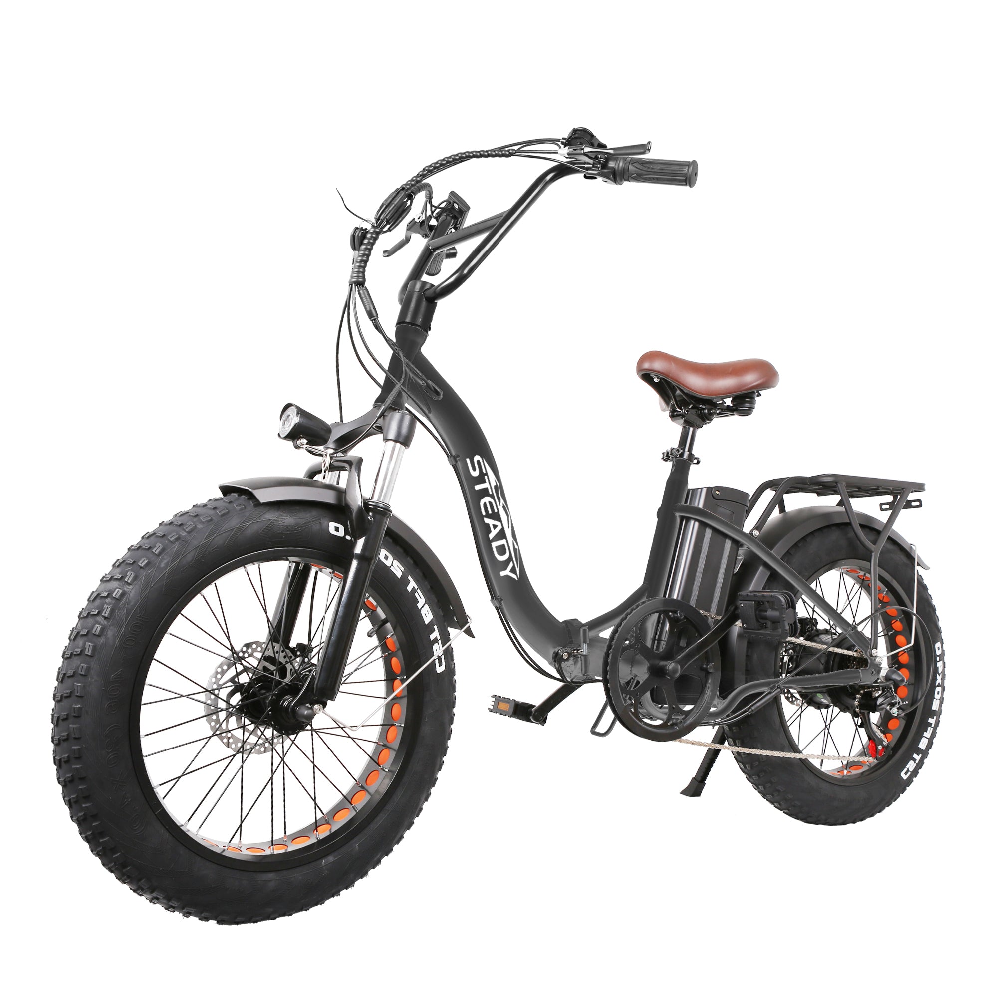 KTOEBYCO Folding OX 500W Electric Bike for Adults,Foldable E-Bike-6 Speed,48V10A Lithium Battery