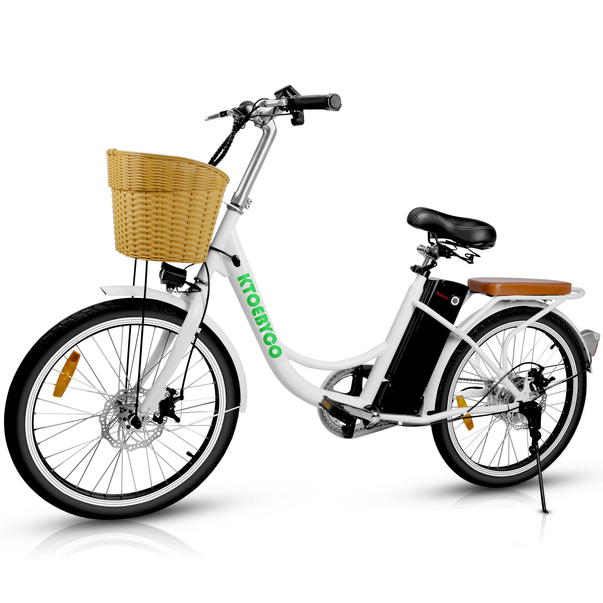 KTOEBYCO 750W Electric Bike for Adults,22" Tire,48V10A Lithium Battery,City E-Bike up to 30MPH