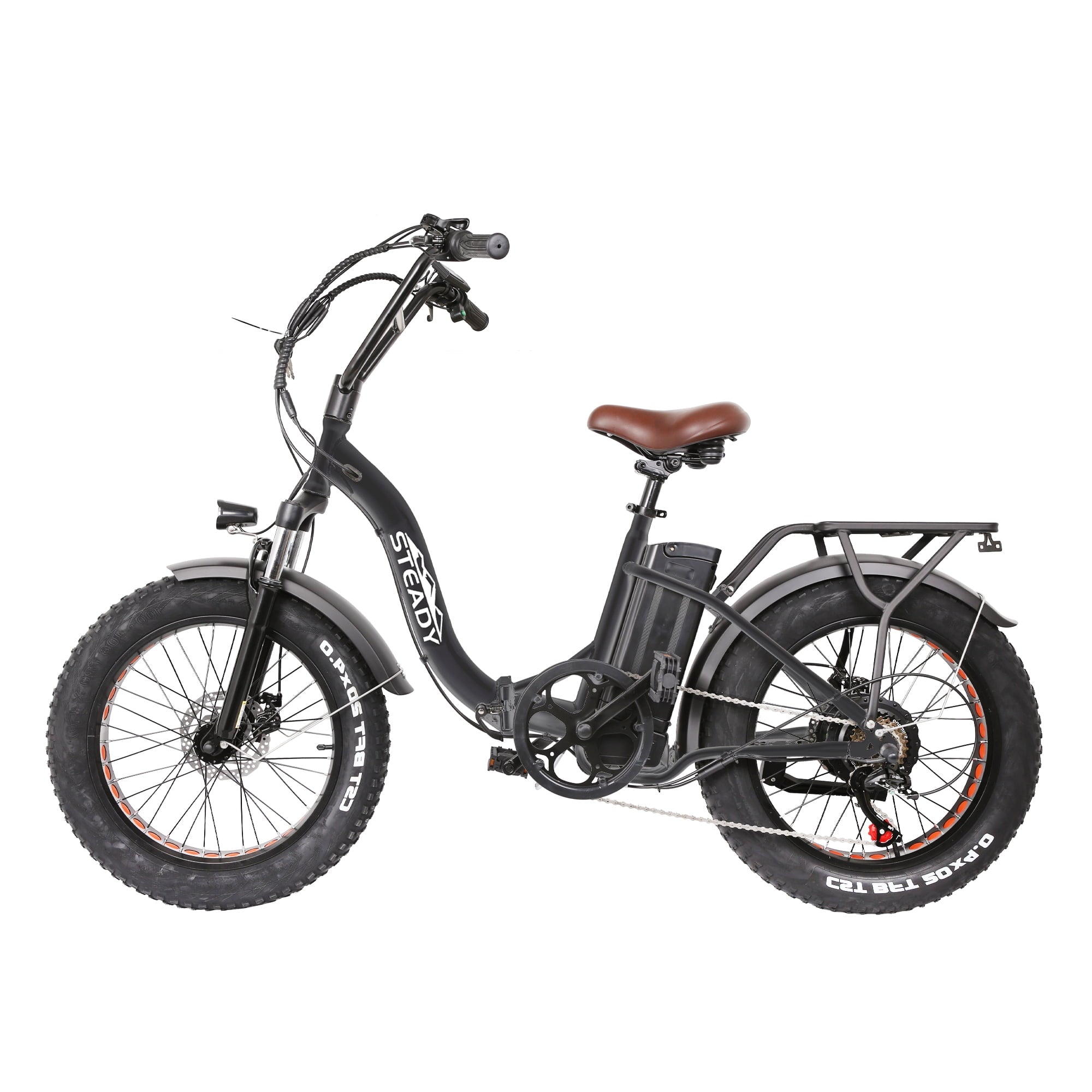 KTOEBYCO Folding OX 500W Electric Bike for Adults,Foldable E-Bike-6 Speed,48V10A Lithium Battery