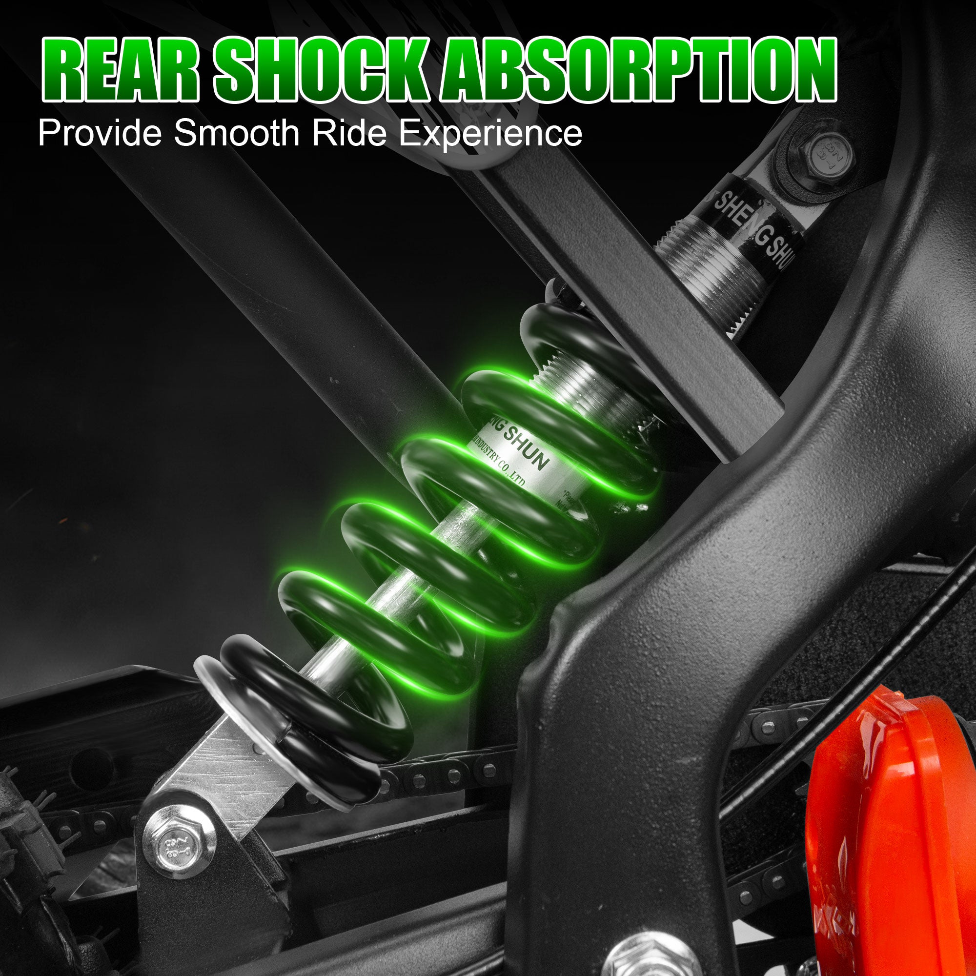 Gpower Gasoline 49cc Dirt Bike for Kids 6-15,2-Stroke off Road Motorized Dirt Bike,Green