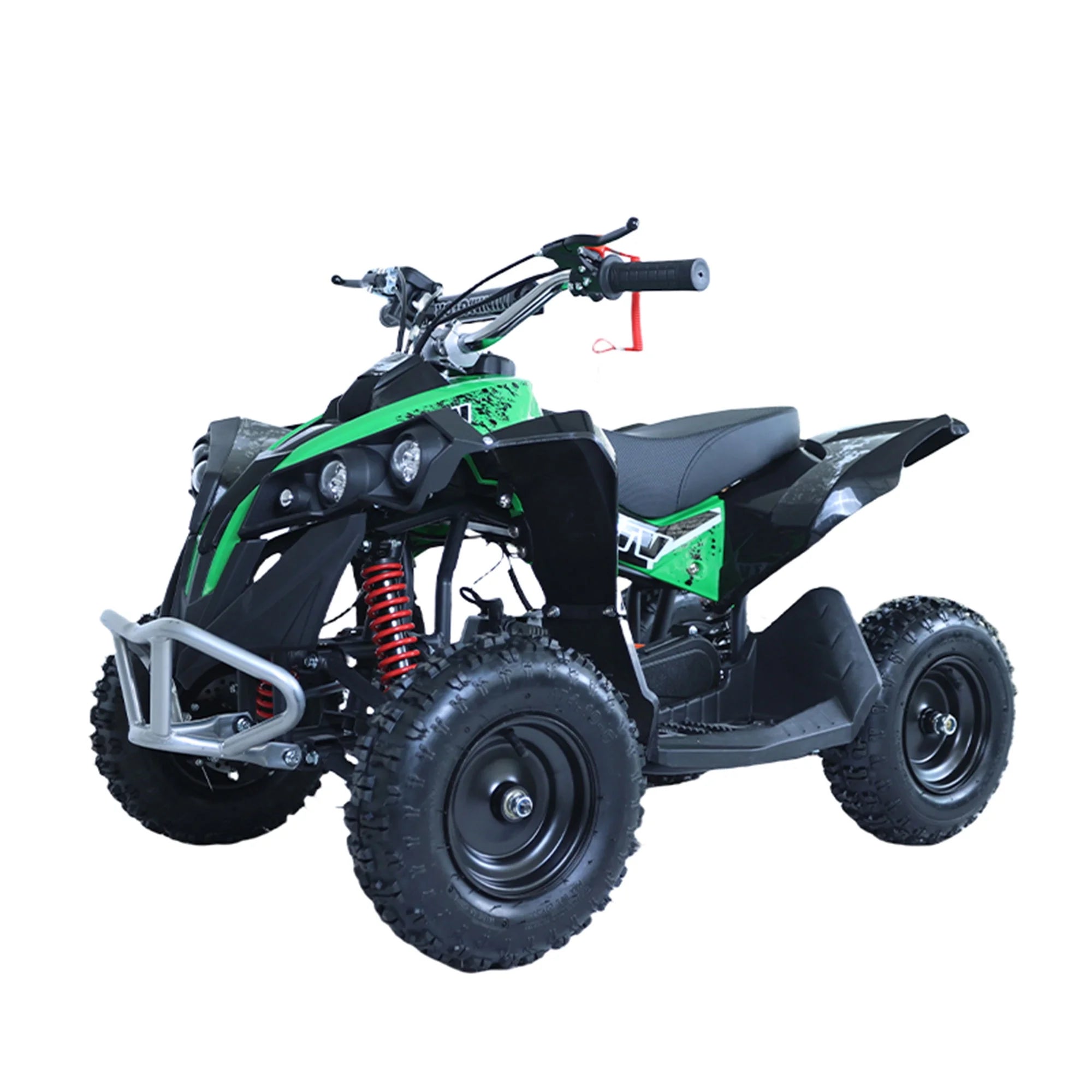 Epicord 49cc Kids ATV, Off-Road, Electric Start, Air-Cooled Gasoline, 1.5L Fuel, Green, 1 Unit