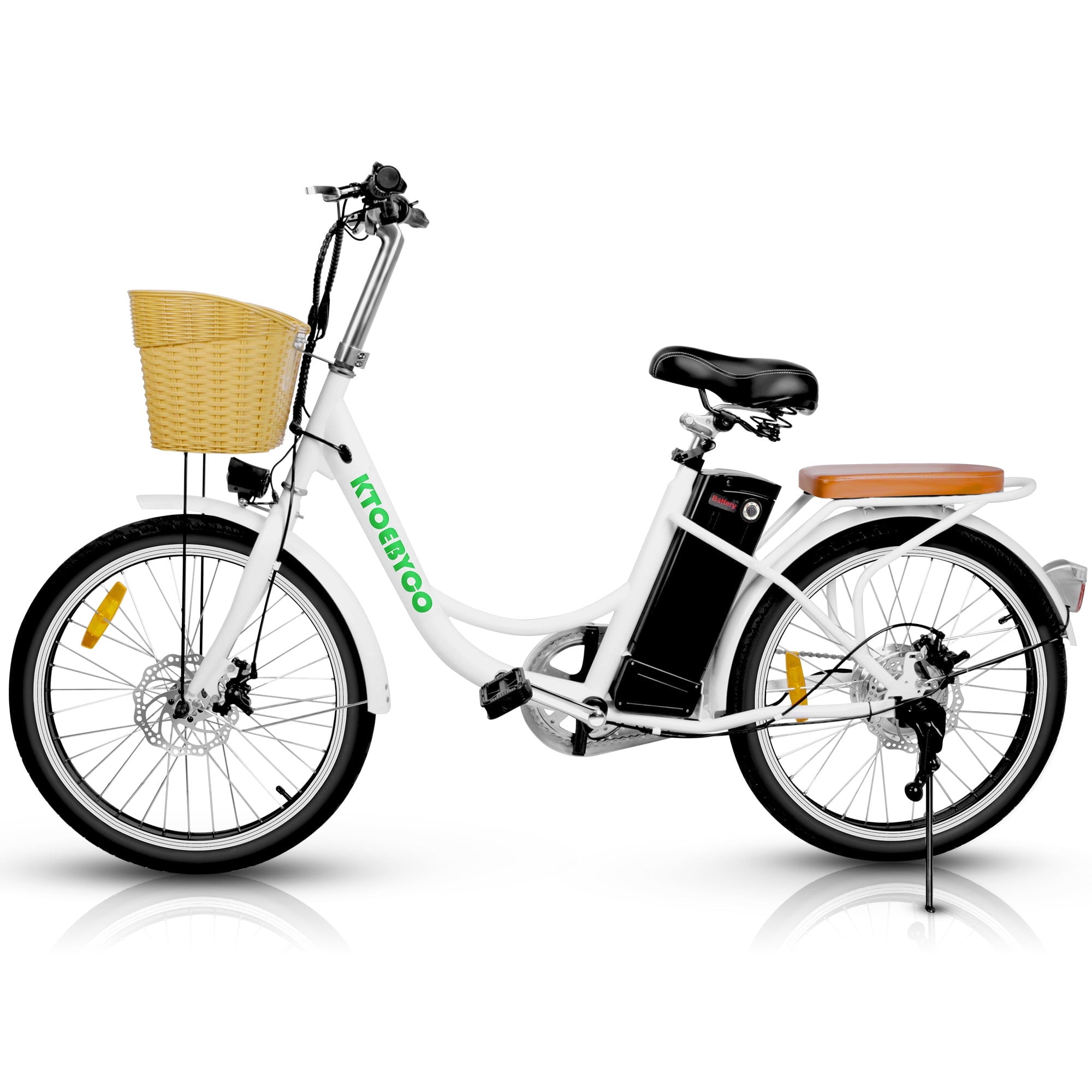 KTOEBYCO Peak 750W Electric Bike for Adults,22" Tire,48V10A Lithium Battery,City E-Bike,UL2849